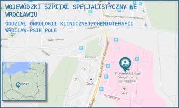 ODDZIAŁ ONKOLOGII KLINICZNEJ/CHEMIOTERAPII - WOJEWÓDZKI SZPITAL SPECJALISTYCZNY WE WROCŁAWIU - UL. HENRYKA MICHAŁA KAMIEŃSKIEGO 73A,  WROCŁAW-PSIE POLE