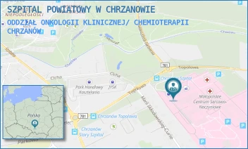 ODDZIAŁ ONKOLOGII KLINICZNEJ/ CHEMIOTERAPII - SZPITAL POWIATOWY W CHRZANOWIE - UL. TOPOLOWA 16, CHRZANÓW
