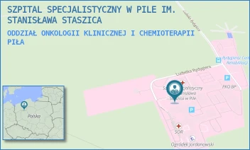ODDZIAŁ ONKOLOGII KLINICZNEJ I CHEMIOTERAPII - SZPITAL SPECJALISTYCZNY W PILE IM. STANISŁAWA STASZICA - RYDYGIERA 1, PIŁA